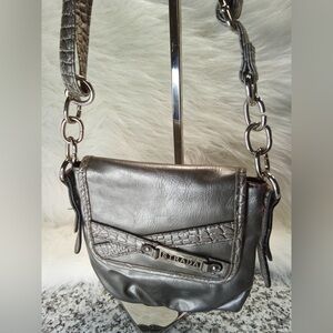Strada Silver Crossbody Purse Small